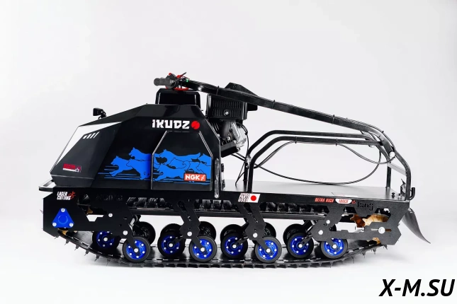 Мотобуксировщик IKUDZO 2.0 LONG 1700 /500 EKR20