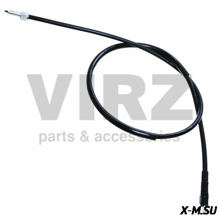 Трос спидометра (вилка, болт по центру) (L=1030mm) TACT