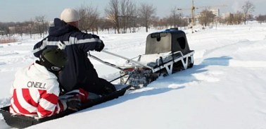 Мотобуксировщик Lebedev Motors РЕКС RV517