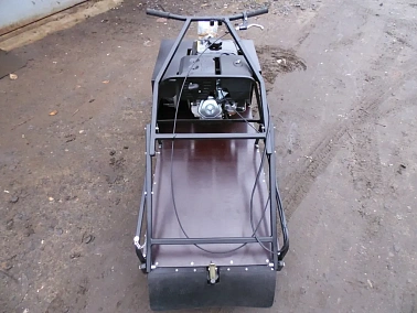 Мотобуксировщик AhtaR Зима 9 л/с с вариатором