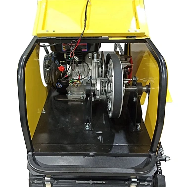 Мотобуксировщик РЫБАК СТАРТ Lifan 15 л.с. (металлический капот)