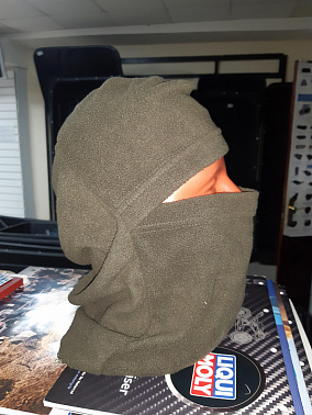 Балаклава тк.флис б/р цв.хаки