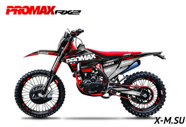 Кроссовый мотоцикл PROMAX RX2 YB300H (LX176FMN)  (4 valves, 6 gears)