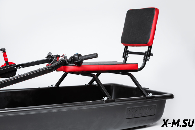 Сидение для саней IKUDZO Цв. Черно-красное