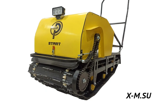 Мотобуксировщик РЫБАК СТАРТ Lifan 15 л.с. (металлический капот)