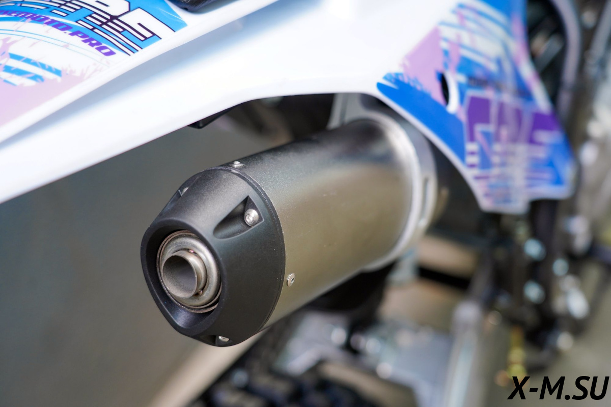 Питбайк SSSR CORE E A Blue Cat Mask