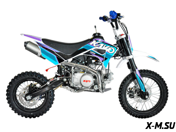 Питбайк KAYO MINI К125EM 14/12 (механ. сцепл., эл. стартер 2024г.)