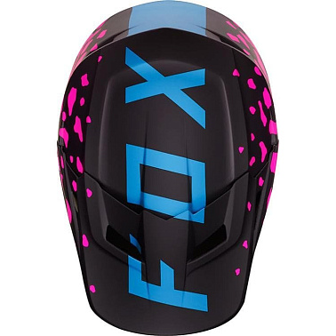 Козырек к шлему Fox V1 Helmet Visor Grav Black/Pink