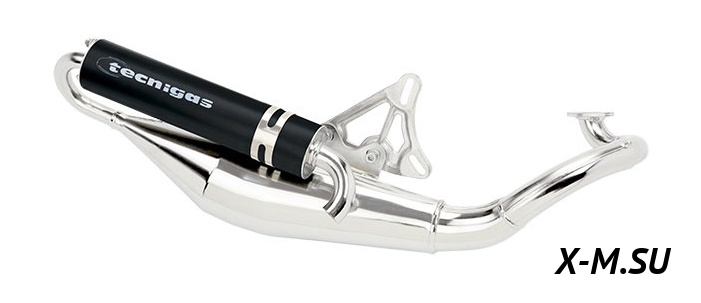 Глушитель 2Т JOG(2JA) TECNIGAS TREK 061837622 Хром