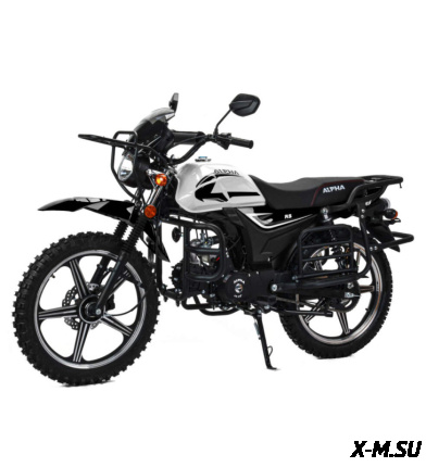 Мопед MOTOLAND (МОТОЛЕНД) Альфа Forester RS 11 (LM48-B) черный (A)