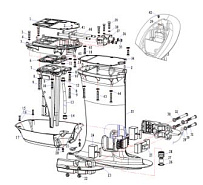 Дейдвуд 2-Х ТАКТНОГО ПЛМ PARSUN T50A FWL