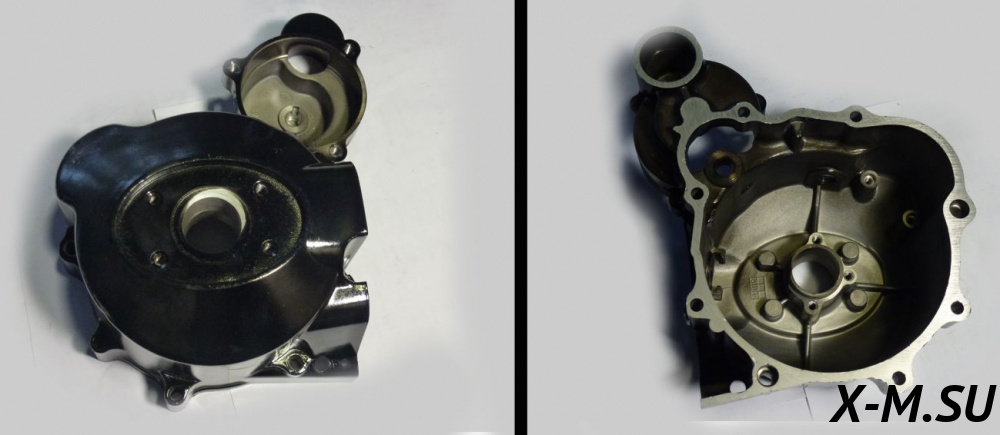 Крышка двигателя левая 156FMI, 157FMI, 162FMJ (CG125-150) Racer RC150-23 Tiger