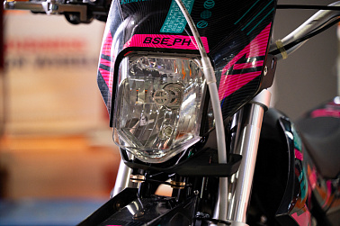 Питбайк BSE PH125 AK47 Aquamarine (040)