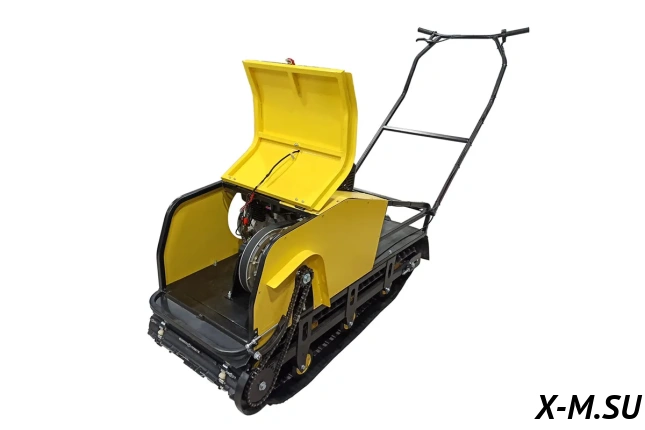 Мотобуксировщик РЫБАК СТАРТ Lifan 15 л.с. (металлический капот)