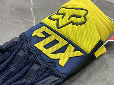 Перчатки взрослые FOX XD2-1 цв. Сине-желтый  р. M
