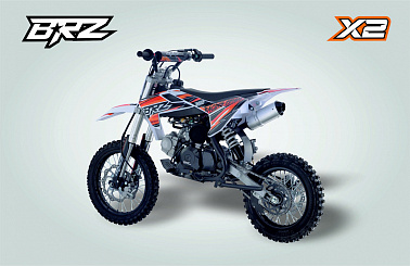 Питбайк BRZ X2 110cc 14/12