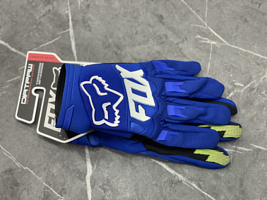Перчатки взрослые FOX XD2-1 цв. Синий  р. XL