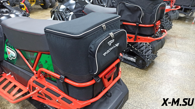 Кофр X-Motors на снегоход PROMAX SRX-400, IRBIS TUNGUS 400 изотермический ЭКО ПРЕМИУМ