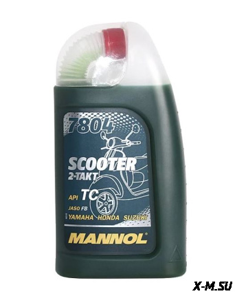 Масло моторное Mannol 2Т син. Scooter 7804 1л