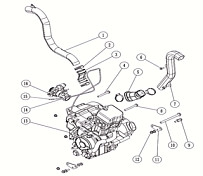 Двигатель КВАДРОЦИКЛА GBM CRONOS 420 4WD EFI