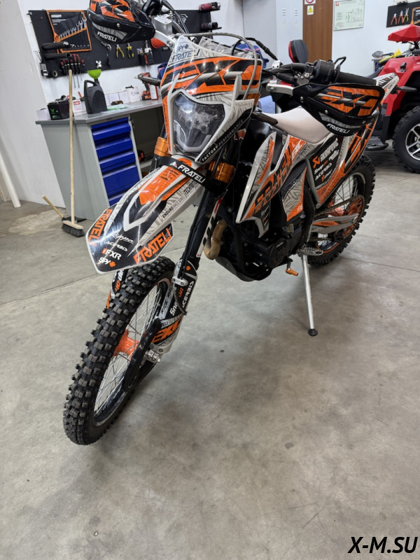 Кроссовый мотоцикл FRATELI ENDURO PR330 WP Оранжевый-белый