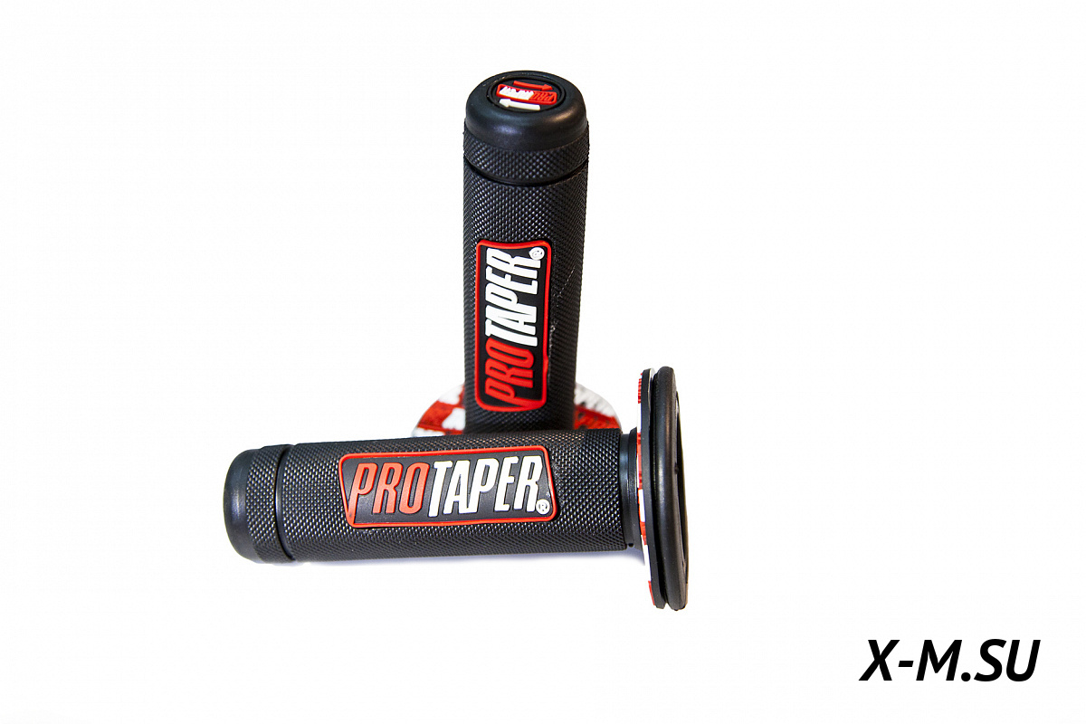 Ручки руля (грипсы) PROtaper красные  PROTRED2