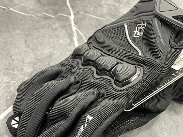 Перчатки взрослые VEMAR XD2-116  цв. Черный с белым  р. S