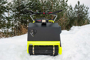 Мотобуксировщик Бурлак ХОЗЯИН-1 (капот металл)