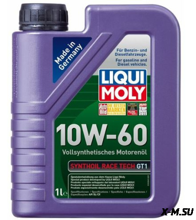 Масло Liqui Moly Synthoil Race Tech GT1 10W-60 1л