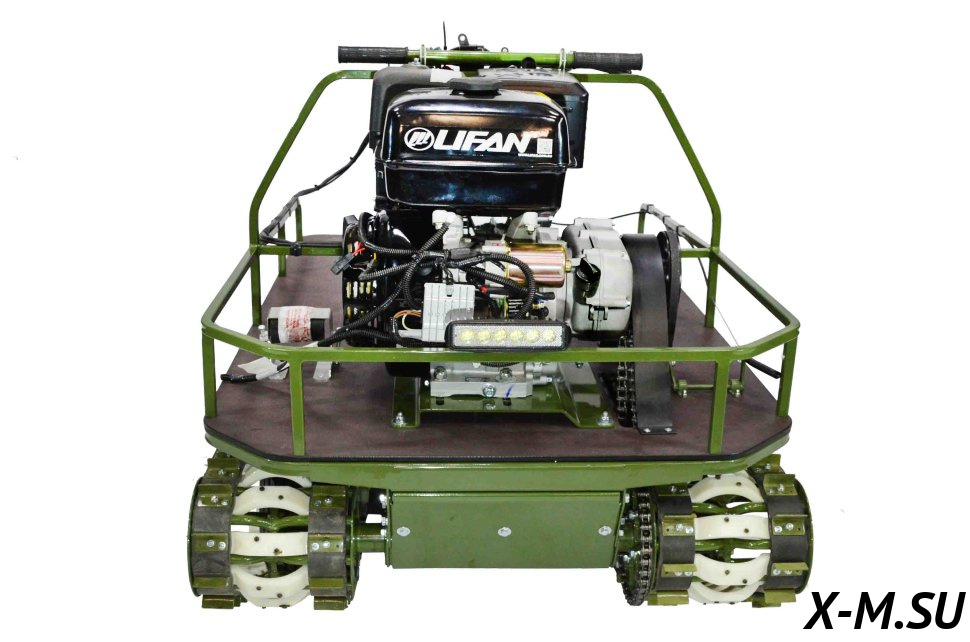 Мотобуксировщик вездеход KOiRA T9 R (понижающий редуктор)