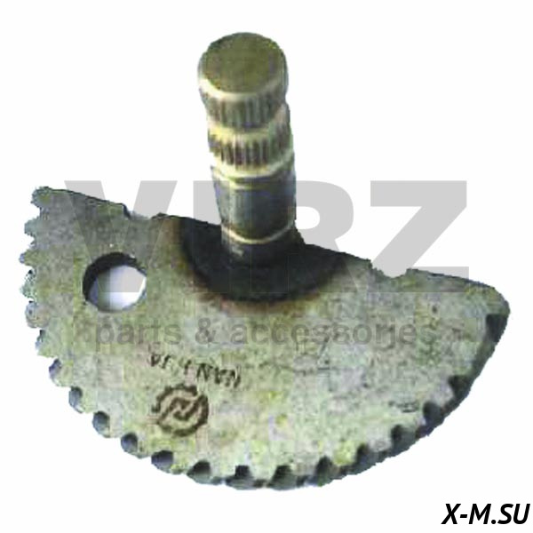 Зубчатый сектор кикстартера 2Т DIO (L=55mm)