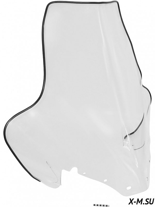 Стекло высокое для снегохода "SKI DOO" на платформе REV-XR, XU TUNDRA (ВЫС. 66 СМ, ТОЛЩ. 2 ММ, МПК)