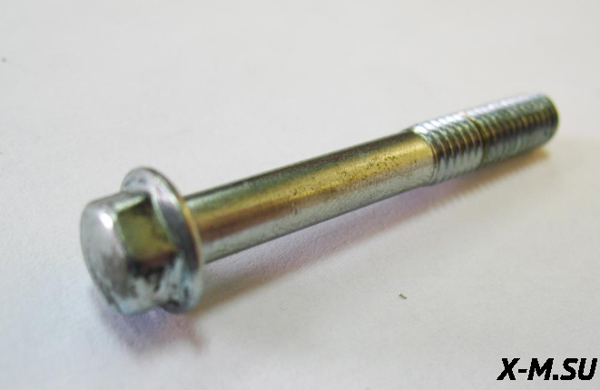 Болт с фланцем M6x1.0x 45мм, сталь 9102-06-045, 96006045LBX, 96006045LBX-H