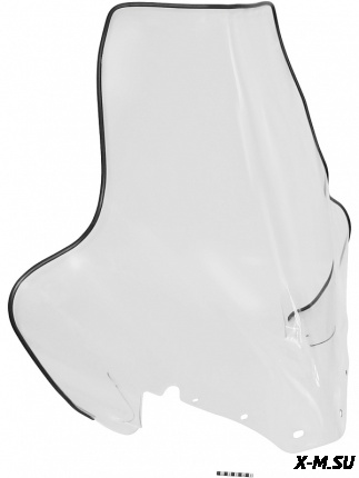 Стекло высокое для снегохода "SKI DOO" на платформе REV-XR, XU TUNDRA (ВЫС. 66 СМ, ТОЛЩ. 2 ММ, МПК)