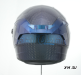Шлем интеграл карбоновый HETOSHI FF936S CARBON 6K CUBIC CHAMELEON BLUE р.XL