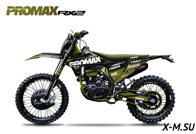 Кроссовый мотоцикл PROMAX RX2 YB300H (LX176FMN)  (4 valves, 6 gears)