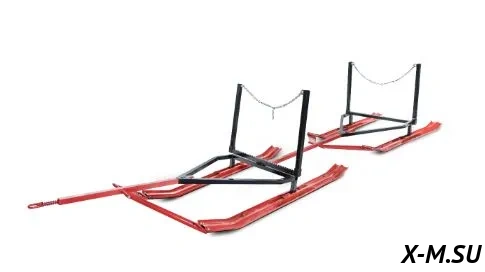 Сани X-MOTORS для перевозки леса