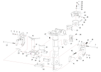 Зажимные части 4-Х ТАКТНОГО ПЛМ HIDEA F2,5