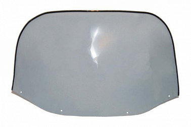 Стекло ветровое высокое для снегохода Yamaha (высота 67см, толщина 3мм, ПЭТг)