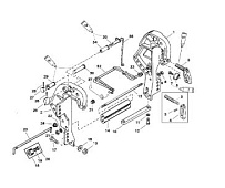 Зажимной кронштейн (Часть 1) 2-х тактного ПЛМ MERCURY 40 M Серийный номер от 0G055314 до 0G760299