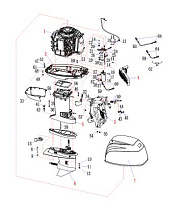 Узел в сборе 2-Х ТАКТНОГО ПЛМ PARSUN T60BML