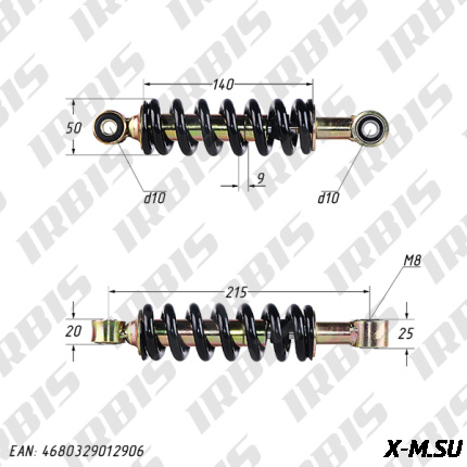 Амортизатор МУХТАР-15