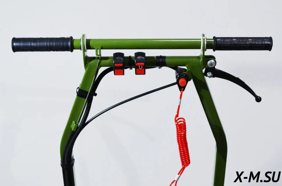 Мотобуксировщик вездеход KOiRA T9 R (понижающий редуктор)