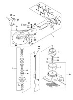 Струйный насос в сборе 2-Х ТАКТНОГО ПЛМ MERCURY 60 Серийный номер от 0P017000 до 0P325499