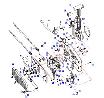 Машинка газ-реверс 2-Х ТАКТНОГО ПЛМ PARSUN T40FWL