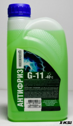 Антифриз  зеленый G-11 -40  Северный 1кг НЕ МАРК