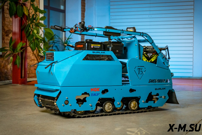 Мотобуксировщик Бурлак Таежник 15 л.с.