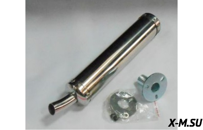 Глушитель 4Т 139QMB (60x280mm); (прямоточный) ТИП2