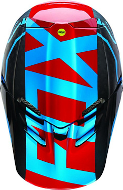 Козырек к шлему Fox V4 Libra Helmet Visor Blue