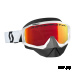 Очки HUSTLE SNOW CROSS black/white enhancer red